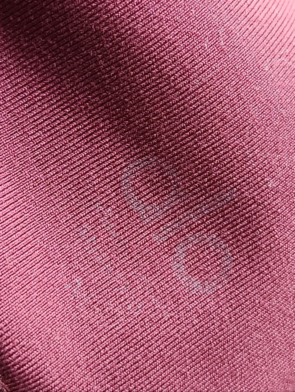 Alo High Waisted Mesh Panel Burgundy Cropped Leggings Size Medium